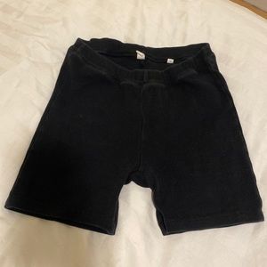 KOTN black ribbed cotton bike shorts xs